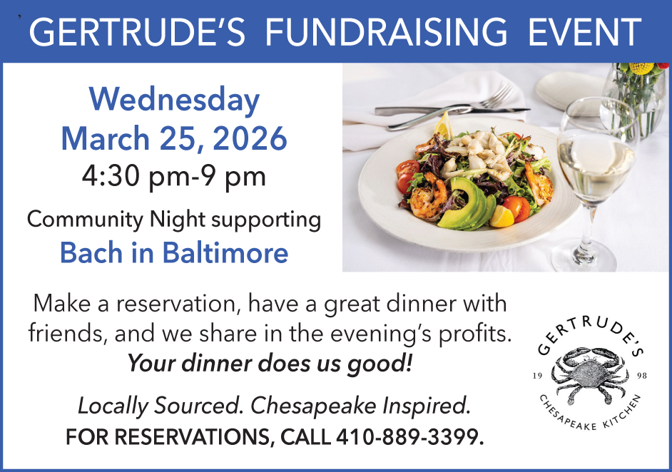 Gertrude’s Fundraising Event 2026